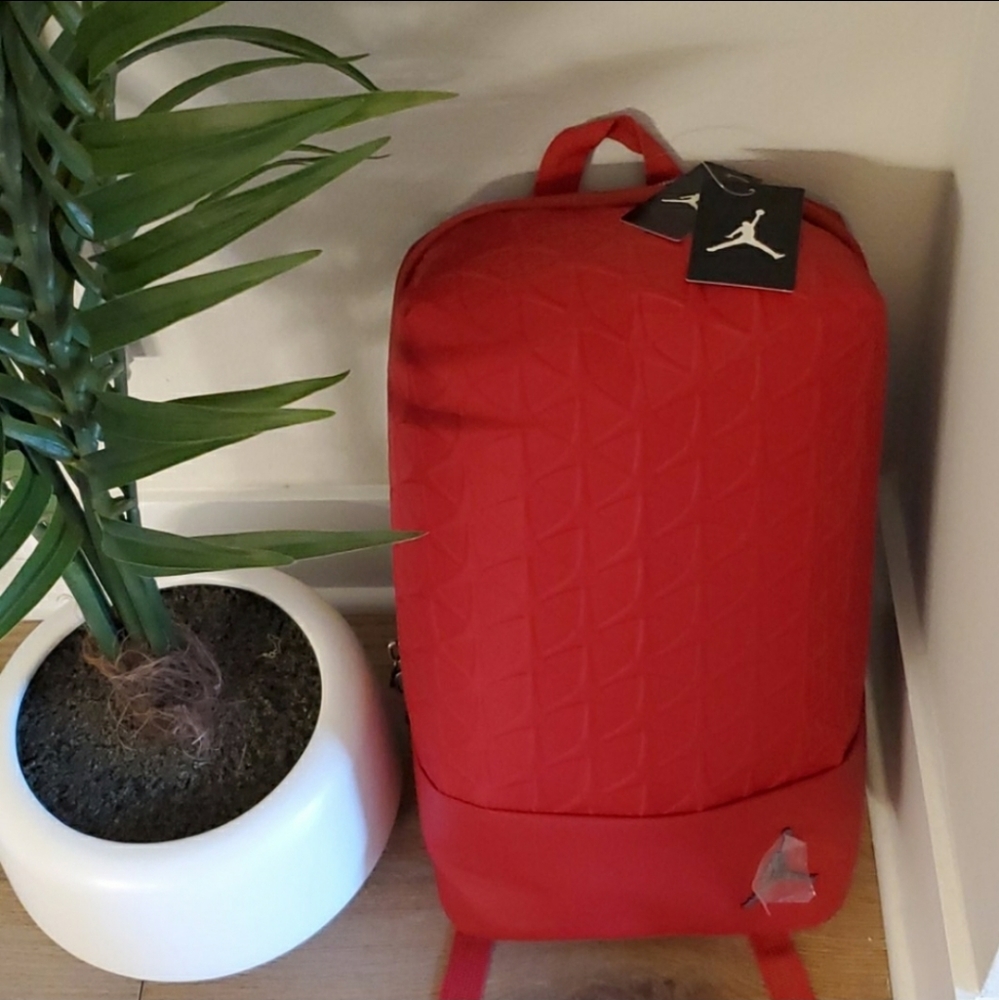 Red Jordan Backpack- Jordan Bag- Jordans Air